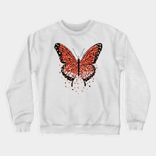 Monarch Butterfly Autumn Leaves by Tobe Fonseca Crewneck Sweatshirt